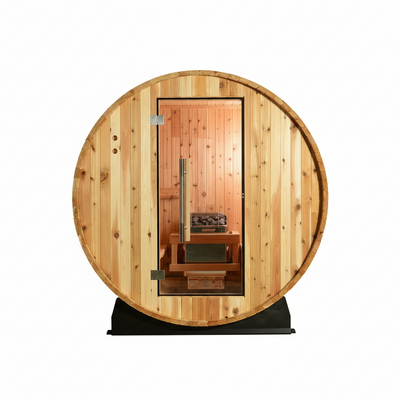 Duet 2-Person Outdoor Barrel Sauna