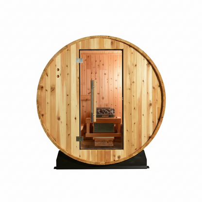 Duet 2-Person Outdoor Barrel Sauna